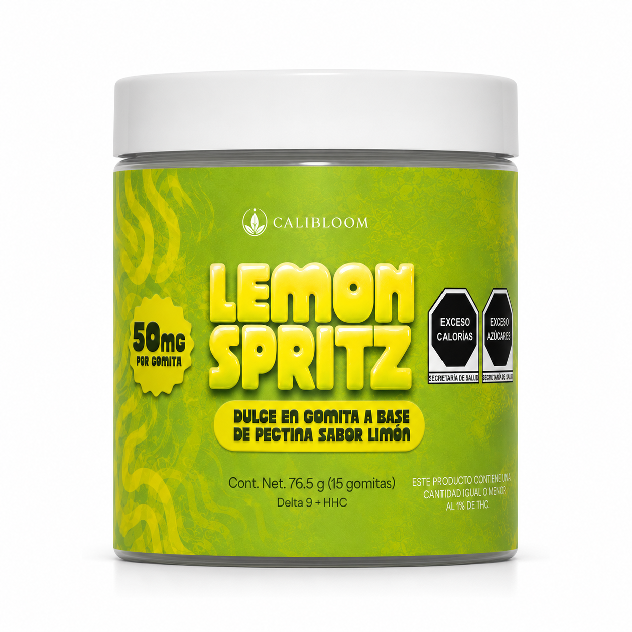 Cali Bloom Gomitas Lemon 50mg